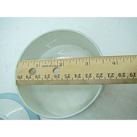 Vintage Hair Receiver Trinket Dish Floral Porcelain Hand Painted Footed w/ Lid - Picture 11 of 12